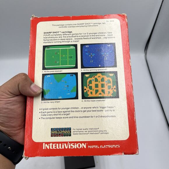 Intellivision Sharp Shot (1982) - With Original Box - Picture 11 of 11